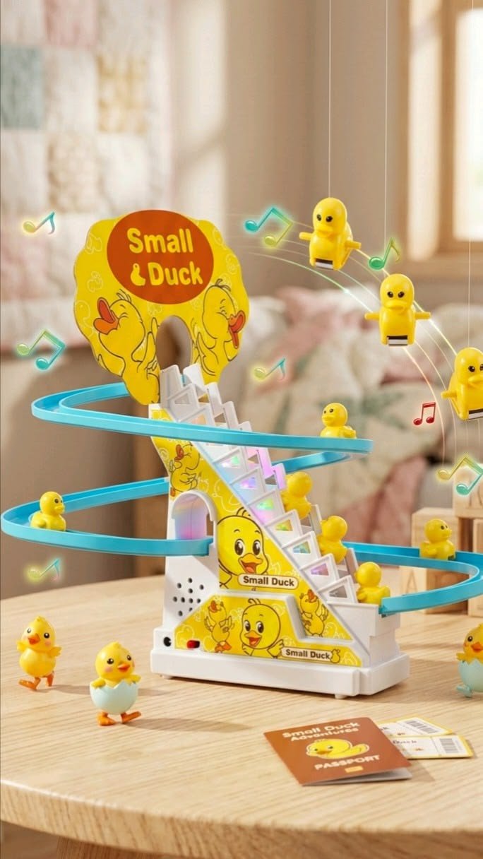 Aesthetic Small Duck Slide Toy - Educational & Fun 🎢